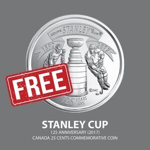 STANLEY CUP 125 ANNIVERSARY COIN
